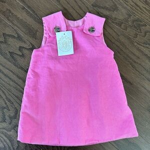 The Beaufort Bonnet Co TBBC Juliet Jumper Corduroy pink size 12-18 months